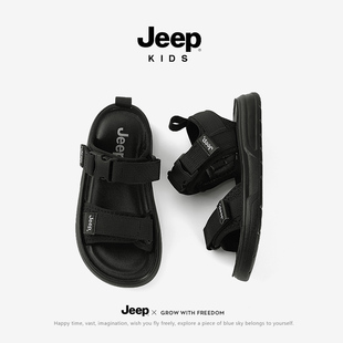丨百亿补贴品牌，大促丨jeep男童凉鞋夏季防滑时尚百搭