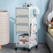 小推车置物架婴儿用品，新生儿宝宝储物架移动床头，卧室罐收纳架