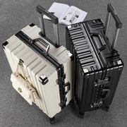 旅行箱行李箱铝框拉杆箱万向轮20女男学生登机箱24密码皮箱子28寸