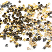 diy饰品材料配件铜制六色定位珠穿手链项链，固定珠串珠定位扣珠子