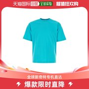 香港直邮潮奢stoneisland男士，蓝绿色棉质t恤
