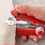 迷你缝纫机家用小型手动手持式袖珍机手工裁缝机多功能便携缝衣机