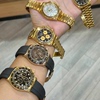 MSPS高端男士腕表18K黄金玫瑰金包金 精钢镶钻自动机械男女手表