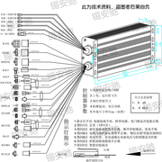 电动三轮车老年代步四轮大功率直流无刷电机48v3000w控制器60v72v