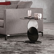 轻奢沙发边几现代简约小户型客厅创意时尚金属小圆几不锈钢角几