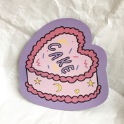blanklabel•爱心蛋糕，鼠标垫创意可爱pvc防滑鼠标垫，防水发泡餐垫