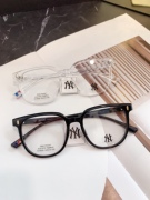 mlb纽约洋基防蓝光眼镜中，框素颜近视镜架，透明框女网红眼镜男8056