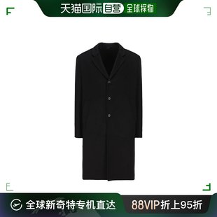 99新未使用香港直邮Prada 普拉达 男士 单排扣长袖大衣 UC472