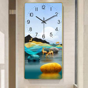北欧装饰画钟表挂钟客厅轻奢现代简约时钟挂墙家用时尚创意挂表