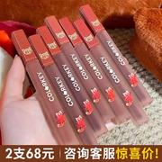 colorkey珂拉琪小熊猫美美限定唇釉水雾唇露柔雾r327秋冬美拉德