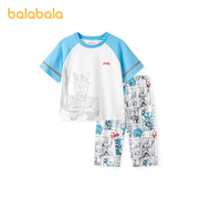 奥特曼IP商场同款巴拉巴拉儿童睡衣夏季小童宝宝睡衣套装
