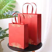 小清新中国风手提袋高档情人节日，礼盒包装生日，伴手礼物纸袋子