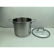 少量德国工艺304不锈钢深汤锅，炖锅卤味锅，煮锅小尺寸大容量22cm