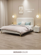布艺床主卧双人实木软床现代极，简约1.5米单人奶油风布床1.8轻奢床