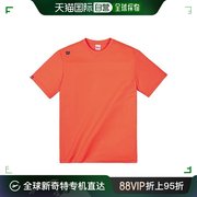 韩国直邮Wilson 运动T恤 WILSON 男士 T恤 636M NOR 荧光色橙色