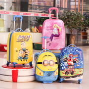 儿童行李箱男孩拉杆箱女孩小宝宝可爱卡通公主旅行箱女童玩具皮箱