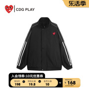 CDG PLAY休闲风衣2024秋季防水夹克情侣装外套男户外运动上衣女