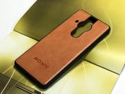 适用索尼pro-i手机壳真皮套薄防摔xperia pro-i保护全包 XQ-BE72个性定制网红套