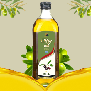 AGRIC阿格利司希腊进口橄榄油1000ml瓶装食用油
