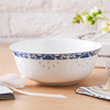 景德镇陶瓷器骨瓷套碗餐具，6寸面碗米饭碗汤碗青花瓷釉中彩