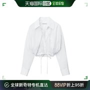 香港直邮tbyalexanderwang，双层短款衬衫，4wc1241446