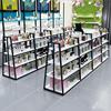 化妆品中岛柜自由组合展示台置物架双面超市货架，展示架多层零食架