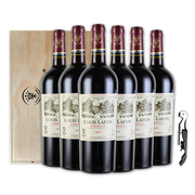法国原瓶进口红酒珍藏波尔多14度aoc级干红葡萄酒整箱装