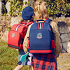 uek小学生书包男女儿童减负护脊超轻一二三到五六年级英伦风背包
