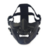 万圣节面具战术半脸防护面具，cs战术般若，面罩防护可挂头盔