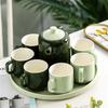 销北欧轻奢水杯茶具套装家用创意套杯欧式陶瓷水具茶杯客厅家庭厂
