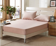 日式良品纯棉水洗棉席梦思保护套1.2米1.5米1.8米床笠床单