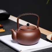 宜兴紫砂壶提梁壶电陶炉煮茶壶，大容量电热烧水壶，茶炉陶瓷茶具套装