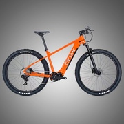 twltter骓特电动山地车碳纤维，锂电z助力中置电机，智能电动自行车