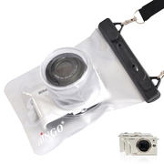 相机防雨罩单眼长焦，微单眼相机雨衣潜水漂流防水套通用游泳防