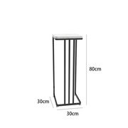 定制北欧轻奢大理石铁艺花架落地式置物架室内装饰花盆架简约植物