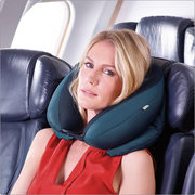 go travel 枕脖子u型枕旅行枕头护颈枕u形微粒子颈部靠枕午睡飞机