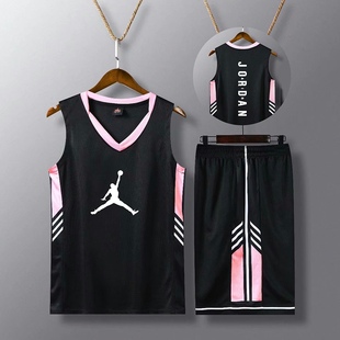 乔丹球衣双面篮球服套装男女定制学生团购运动队服背心个性印字