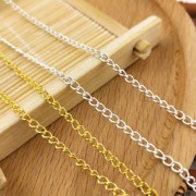 183# 铁链2.0MMO侧身 细链链条 DIY手工制作古典古风发簪发饰材料