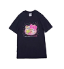 外单女童中大童夏款kitty猫咪时尚色系棉质舒适短袖上衣T恤衫
