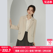 奈格薇儿小个子休闲西装外套女2024春秋气质高级感西服上衣