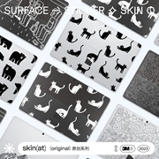 SkinAT 适用于微软Surface Pro创意保护膜 平板笔记本透明贴膜