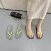 泰国进口时尚细带人字拖女士夏季显瘦防滑夹脚拖鞋外穿沙滩鞋