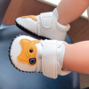 婴儿鞋春秋冬款6-12个月8男女，宝宝鞋软底学步鞋0-1岁半手工缝皮鞋