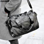 左森zuosen韩版男包休闲包，单肩包斜挎包手提包，旅行包男士包包潮流