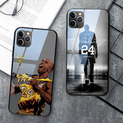 科比布莱恩特苹果11手机壳12pro黑曼巴iphone13纪念科比xr篮球NBA24号14max球衣苹果8plus玻璃15防摔7plus套