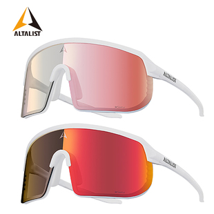 ALTALIST骑行眼镜变色高对比太阳镜带近视框公路山地车跑步防风镜