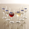 乐美雅红酒杯家用高脚香槟杯，6只创意水晶玻璃葡萄酒杯醒酒器套装