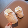 婴儿鞋子冬0-3-9个月婴幼儿保暖不掉鞋一岁宝宝棉鞋加厚加绒棉鞋8