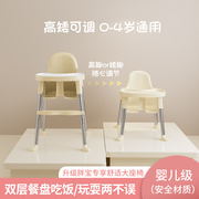 宝宝餐椅吃饭可折叠便携式家用婴儿学坐椅子，多功能餐桌椅儿童饭桌
