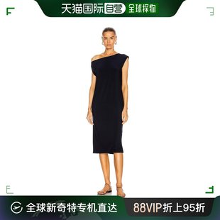 香港直邮潮奢 NORMA KAMALI 诺玛 卡玛丽 女士 落肩袖连衣裙 KK22